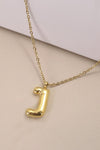 Balloon Initial Necklace