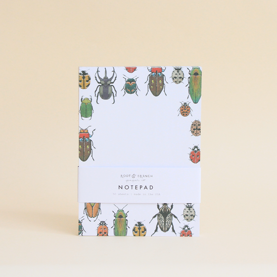 Beetles Notepad