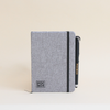 Linen Journal + Pen, Gray