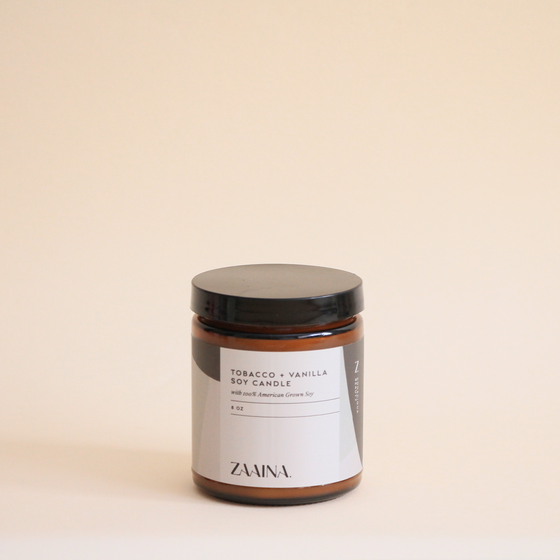 Tobacco + Vanilla Soy Candle