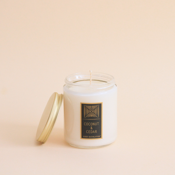 Coconut + Cedar Candle