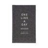 Charcoal Canvas One Line A Day