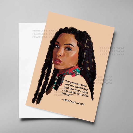 Hand Illustrated Latina Greeting Cards